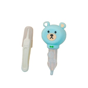 Práctico oso Suministros de lactancia infantil Limpiador de nariz infantil Snot Toddler Nose Sucker Aspirador nasal <span class=keywords><strong>para</strong></span> <span class=keywords><strong>bebés</strong></span> <span class=keywords><strong>Pinzas</strong></span> de limpieza <span class=keywords><strong>para</strong></span> <span class=keywords><strong>bebés</strong></span> - Product Image 1