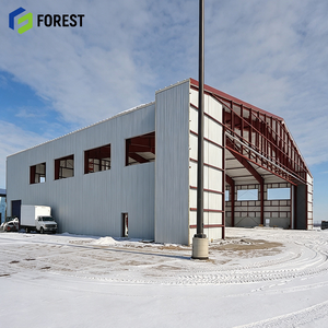 Estructura de Acero Pre-fabricada de Alta Resistencia para Depósito Industrial, Marco de Almacenamiento Prefabricado Modular de Gran Capacidad - Product Image 1
