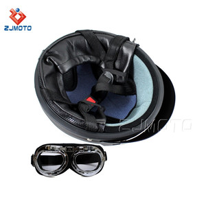 Casques de moto Casque de vélo électrique Casque ouvert à double visière Hommes Femmes Scooter Moto Moto Casque de vélo - Product Image 5