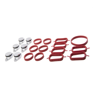 Lot de <span class=keywords><strong>6</strong></span> plaques d'étanchéité en aluminium de conception OEM (22 mm/6x33 mm) pour soupapes à clapets <span class=keywords><strong>BMW</strong></span> avec joint de collecteur d'admission <span class=keywords><strong>6</strong></span> <span class=keywords><strong>cylindres</strong></span> - Product Image 2