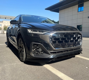 Nuevo Alerón Delantero Ligero de Fibra de Carbono Real, Divisor de Parachoques, Negro Carbón para Audi Q8/<span class=keywords><strong>SQ8</strong></span> 2024-2025 - Product Image 3