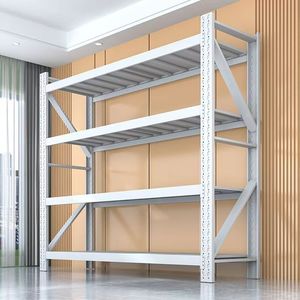 Estante de plataforma de malla de alambre de acero para almacén de servicio pesado personalizado Estantes de hierro multinivel de 5 niveles con protección contra la corrosión - Product Image 4