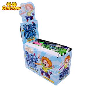 Venta al por mayor de tabletas Halal rellenas prensadas dulces niños instrumentos musicales silbato <span class=keywords><strong>flauta</strong></span> forma de <span class=keywords><strong>caña</strong></span> de azúcar juguete caramelo - Product Image 4