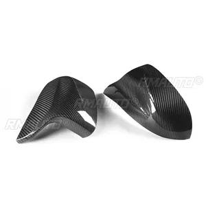 Cubierta de Espejo Retrovisor Lateral de Fibra de Carbono Real para BMW F95 F96 F97 F98 X3M X4M X5M X6M 2019-IN - Product Image 3