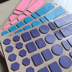 Customized Logo Pre Cut DIY Gaming Mouse Grip Tape Sweat Absorbing <b>Material</b> Custom Design Mouse Grip Tape Sheets - Product Image 2