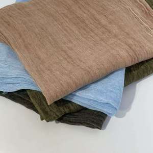 Nouveauté 2026 Voile Musulman Discret en Rayonne, Texture Élevée, Couleurs Anciennes, Mélange de Coton Respirant et Froissé - Product Image 5