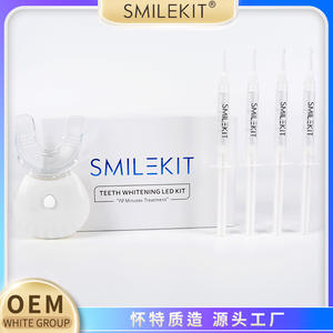 Kit de blanchiment dentaire, Ensemble de blanchiment des dents, Kit de blanchiment avec minuteur et lampe LED - Product Image 5