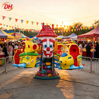Manège d'attraction mobile pour enfants, diamètre 6m, avec fonctions de rotation et de levage, attrayant pour les acheteurs de fêtes foraines, carnavals et événements extérieurs