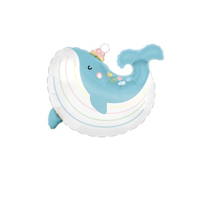 Balon Foil Hewan Kartun Dinosaurus Alpaka Paus Kuda untuk Dekorasi Ulang Tahun dan Pengaturan Suasana - Product Image 6