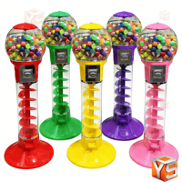 Distributeur automatique de capsules métalliques ZDYS à retour sur investissement élevé avec fonctionnement par pièces, garantie 1 an, support anglais, 6 ans et plus