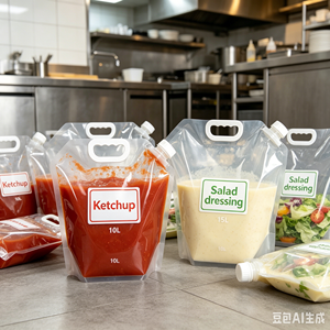 Custom Capacity Spout <b>Bag</b> 2L 2.5L Custom Bottom Shape For Exclusive Brand Liquid Storage <b>Pack</b> - Product Image 1
