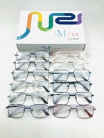Fabricant de lunettes promotionnelles à bas prix à jante complète en métal œil de chat anti-lumière bleue légères confortables à porter quotidiennement