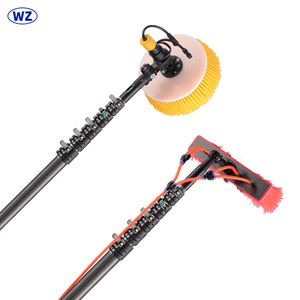 ソーラーパネル洗浄ツール窓洗浄ポール水フェッドテレスコピックブラシソーラーパネル - Product Image 3