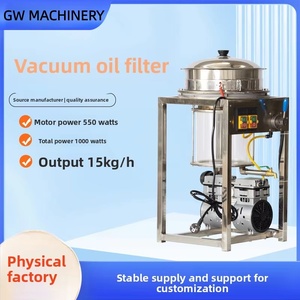 Prensa de Filtro de Aceite al Vacío con Motor para Descoloración y Eliminación de Impurezas en Aceite Comestible de Cacahuete y Sésamo en Fábricas de Aceite de Cocina - Product Image 3