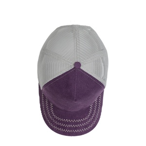 Gorra de Pana Personalizable con Logotipo Personalizado, Gorra Trucker de Malla, Gorra Deportiva Unisex de Alta Calidad - Product Image 4