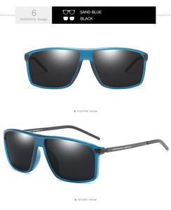 Параноид P8001 итальянский дизайн высококачественные спортивные поляризованные солнцезащитные очки из углеродного волокна TR90 - Product Image 4