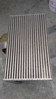 Échangeur de chaleur combiné huile-air-eau JSY, noyau de refroidisseur intermédiaire automobile et noyau de radiateur à barres et plaques