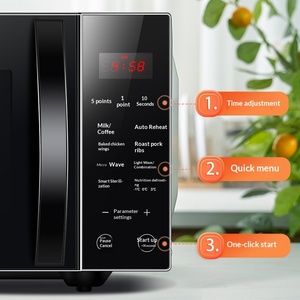 Galanz 25L Magnetronoven 900W Volautomatische slimme sterilisatie Micro-stoom-bakoven Alles-in-één Lightwave-oven Huishoudelijk - Product Image 4