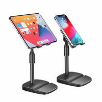 Support de téléphone portable 2 en 1, support de tablette, support de téléphone de bureau, support de tablette pour téléphones Ipad, support universel