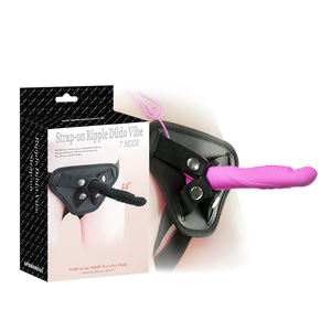 Aphrodisia 5,5-Zoll-Gurt auf Ripple Dildo 7-Modus Leistungs starke Vibration Wasserdicht mit Silikon-Sexspielzeug mit starker Saug basis - Product Image 2
