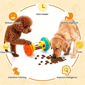 Juguetes Interactivos de Rompecabezas para <span class=keywords><strong>Perros</strong></span>, para Entretenimiento y Reducción del Aburrimiento, Dispensador de Premios y Alimentador Lento - Product Image 5