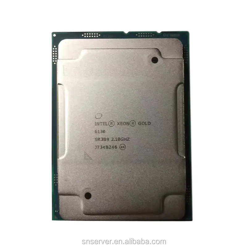 Procesador de servidor Intel Xeon Gold 6130, nuevo cpu, tres años de garantía