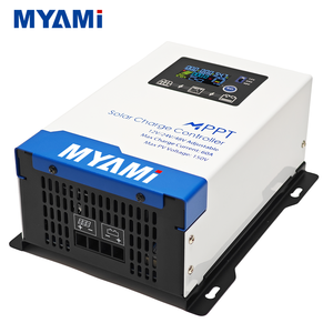 Régulateur de tension MYAMi PV 60 <span class=keywords><strong>amp</strong></span>ères, contrôleur de charge solaire <span class=keywords><strong>MPPT</strong></span> 60A 12V 24V 48V réglable, entrée PV max 150V, haute efficacité 99% - Product Image 6