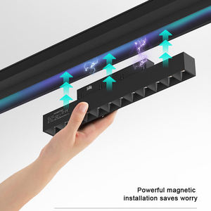 Éclairage d'intérieur ultra mince Moder monté en surface 48v a mené la lumière magnétique de calandre d'inondation de projecteur de voie - Product Image 2