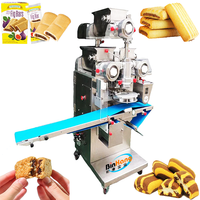 Machine extrudeuse automatique de barres fourrées aux figues, en acier inoxydable de qualité alimentaire, haute efficacité, capacité de 30-120 pièces/min, modèle 2025