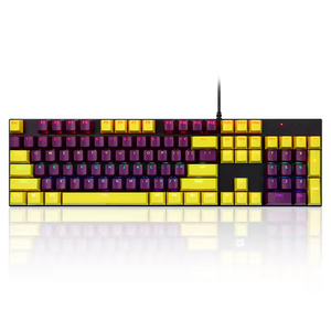 Clavier de jeu filaire personnalisé avec éclairage RGB, anti-ghosting, compatible avec PC, PS5, PS4, clavier mécanique - Product Image 4