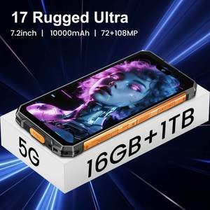 โทรศัพท์มือถือรุ่นใหม่ X17 ultra คุณภาพทนทาน แบตเตอรี่ขนาดใหญ่ 10000mah ความจุ 8GB+128GB รองรับ 5G สมาร์ทโฟนสำหรับเล่นเกม เวอร์ชันสากล - Product Image 4