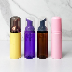 Empty Plastic Foam <b>Pump</b> <b>Bottle</b> 30ml 50ml 60ml 100ml 150ml 200ml pink PET Facial Cleanser Mousse Foam <b>Pump</b> <b>Bottle</b> - Product Image 3