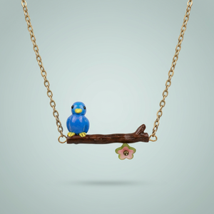Bonito collar con colgante de pájaro - Product Image 2