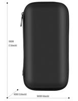 Étui de voyage rigide antichoc avec fermeture éclair pour batterie externe, personnalisable avec logo, certifié FCC, OEM/ODM, fabriqué au Vietnam