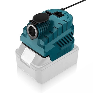 Adaptador de Corriente para Batería de 18V a 12V con Encendedor de Cigarrillos para Auto, 240W de Potencia para Dispositivos de Vehículo, <span class=keywords><strong>USB</strong></span>/Tipo-C - Product Image 1
