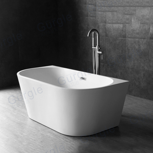 Acrilico un lato <span class=keywords><strong>contro</strong></span> il muro. Vasca da bagno indipendente per 1 persona - Product Image 6