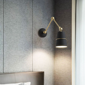 <strong>Plug</strong> in <strong>Wall</strong> Sconces Lamp, Tausende Black Indoor <strong>Wall</strong> Sconce <strong>Light</strong> <strong>Wall</strong> <strong>Mounted</strong> <strong>Light</strong> Fixture - Product Image 2