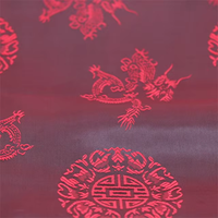 Tissu taffetas jacquard 100 % polyester tissé 230T de haute qualité, antistatique, résistant aux déchirures, respirant, léger et imperméable pour garçons
