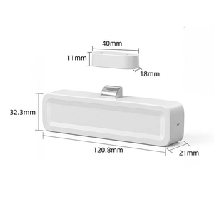 Serrure de meuble intelligente invisible TTLock, serrure électronique sans clé pour tiroir, déverrouillage par application ou carte pour armoire, placard, meuble - Product Image 3