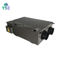 Système de ventilation d'air frais professionnel à échangeur de chaleur total haute efficacité avec purification PM2.5 pour bâtiments résidentiels