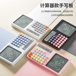 Calculadora de voz con tableta de escritura a mano, pantalla grande, 2 en 1, bloc de notas de oficina, modelo G6S para estudiantes y profesores - Product Image 4