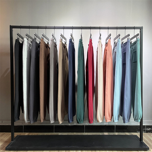 Pantalon de survêtement polaire Street Style 360GSM Broderie personnalisée lourde surdimensionnée Unisexe - Product Image 2