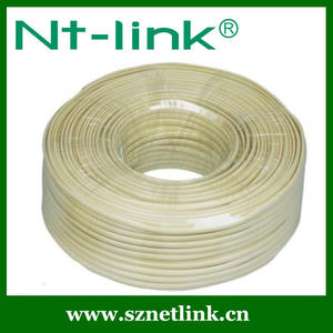 NT-TA025 <span class=keywords><strong>meilleur</strong></span> câble plat téléphonique <span class=keywords><strong>RJ11</strong></span> de qualité 2 core ou 4 core - Product Image 4