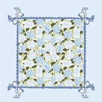 Tapis de Mahjong Preppy Coquette avec règles de Charleston - Housse de table de jeu antidérapante