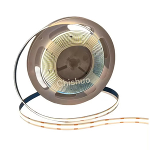 <span class=keywords><strong>Ruban</strong></span> <span class=keywords><strong>LED</strong></span> haute densité lumière DC12V 24V blanc chaud blanc sans point flexible <span class=keywords><strong>COB</strong></span> <span class=keywords><strong>LED</strong></span> bande - Product Image 1