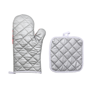 Maniques de cuisine personnalisées en sublimation, motif écossais <span class=keywords><strong>rouge</strong></span> buffle, pour cadeaux de Noël - Product Image 6