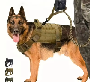 Attivo cani da compagnia imbracatura tattica Designer in Nylon maglia reversibile salvataggio tattico per l'imbracatura cane escursionismo - Product Image 1