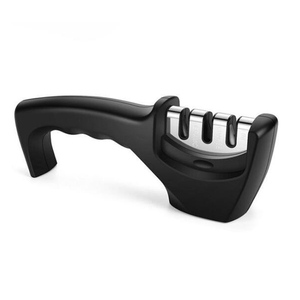 Knife Sharpener Knife Sharpener High Quality 3-stage Outdoor Handheld Plastic Diamond Knife Sharpener