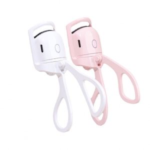 Makeup Products <b>USB</b> Rechargeable Electric Mini Perm <b>Heating</b> Pink Curler Eyelash Heated Eyelash Curler - Product Image 3