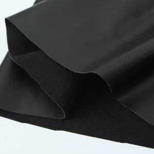 Autumn Fashion Hot Sale Women's Casual <b>Long</b> <b>Leather</b> <b>Skirt</b> <b>Black</b> PU Material Zipper Fly Decorative Slit Print Natural Waistline - Product Image 4